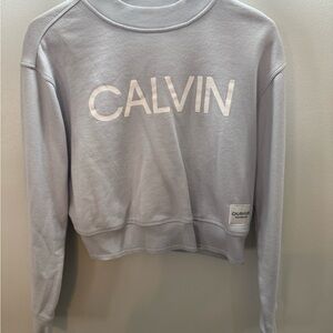 Calvin Klein Performance Light Gray Pullover